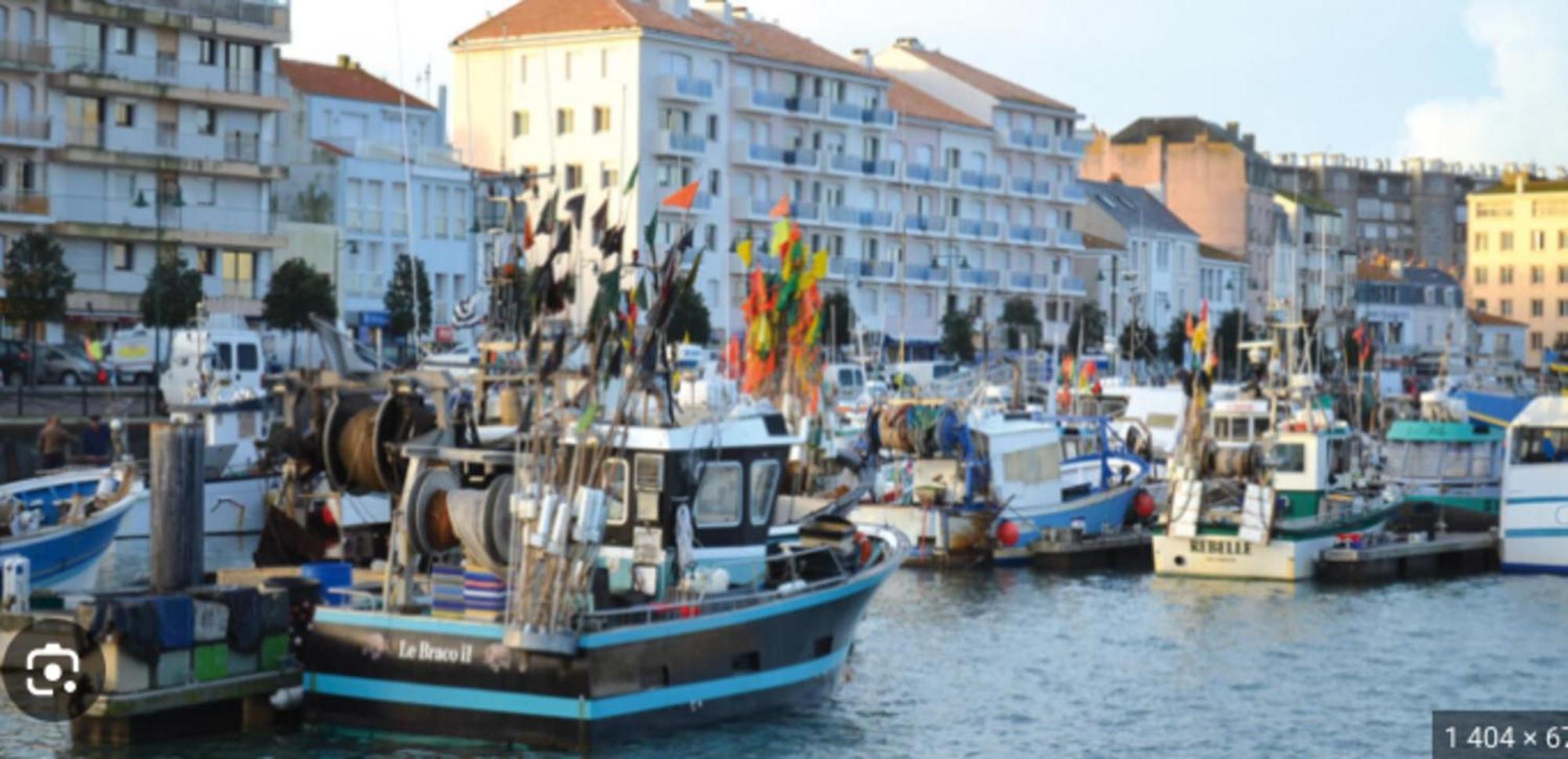 Pretty And Bright Studio With View On The Harbor Les Sables-dʼOlonne Zewnętrze zdjęcie